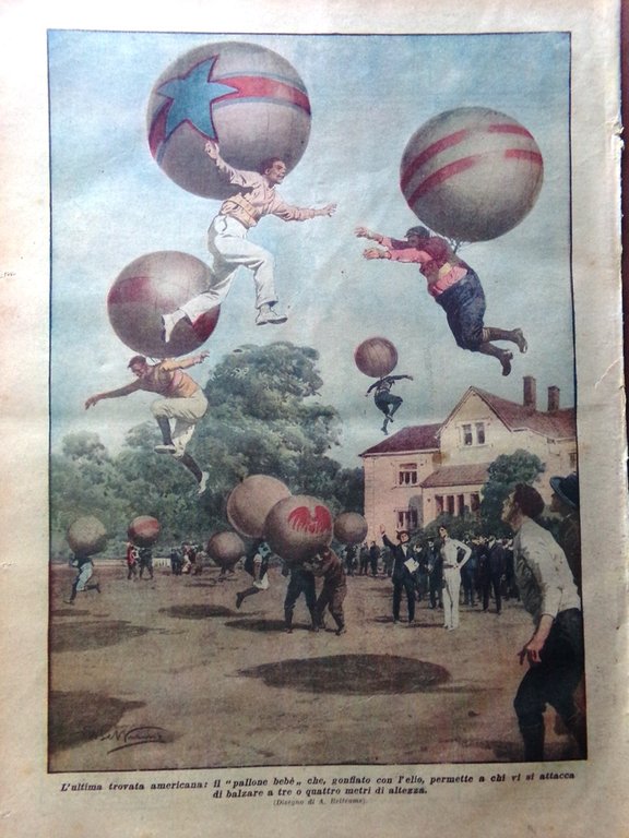 La Domenica del Corriere 26 Ottobre 1924 Lucca Pascoli Sakkara …