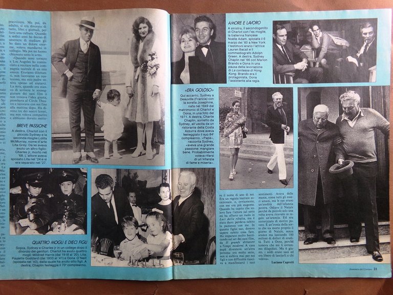 La Domenica del Corriere 27 Aprile 1989 Anna Zevaco Mussolini …