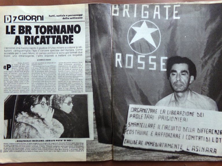 La Domenica del Corriere 27 Dicembre 1980 John Lennon Kodak …