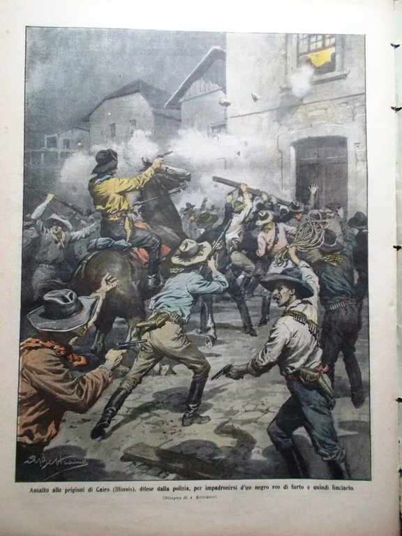 La Domenica del Corriere 27 Febbraio 1910 Zimmern Himalaya Massenet … | Immagine Gallery 3