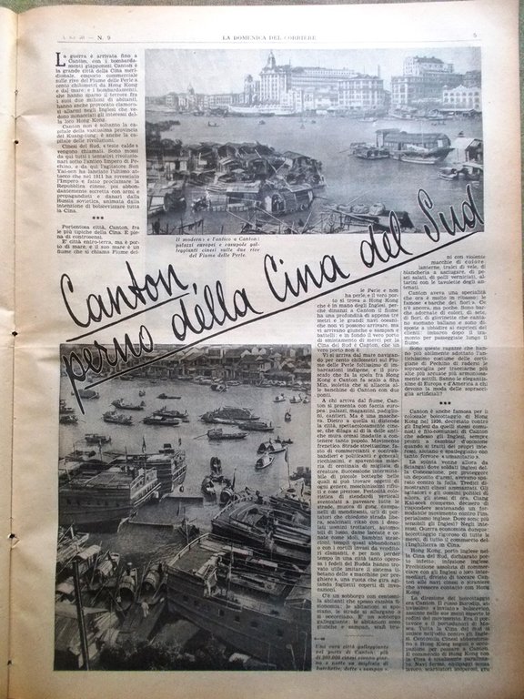 La Domenica del Corriere 27 Febbraio 1938 Canton Chiara Assisi … | Immagine Gallery 2