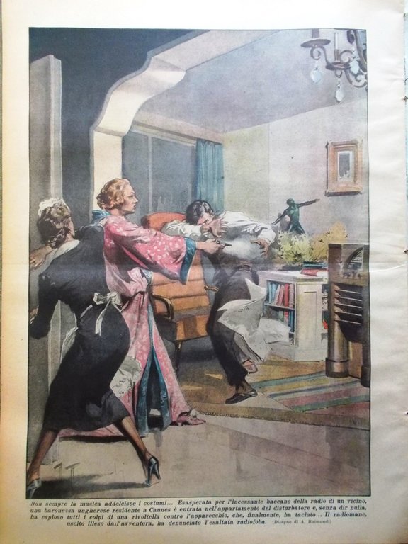 La Domenica del Corriere 27 Febbraio 1938 Canton Chiara Assisi … | Immagine Gallery 3