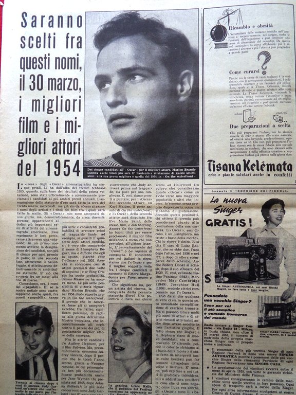 La Domenica del Corriere 27 Febbraio 1955 Uomo Piltdown Petrolio …