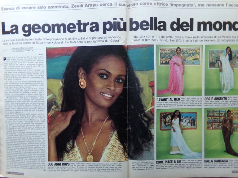 La Domenica del Corriere 27 Gennaio 1974 Gheddafi Gros Araya …