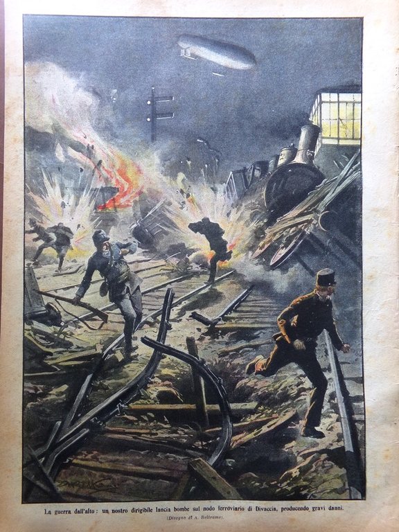 La Domenica del Corriere 27 Giugno 1915 WW1 Alpini Guerra …