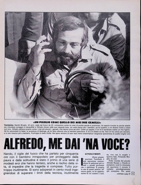 La Domenica del Corriere 27 Giugno 1981 Tragedia Alfredo Rampi …