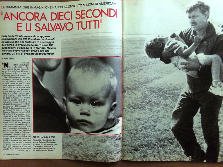 La Domenica del Corriere 27 Luglio 1989 Spogler Kashoggi Schaeffer …