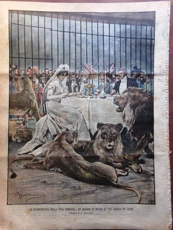 La Domenica del Corriere 27 Maggio 1900 Vulcani Asmara Musei …