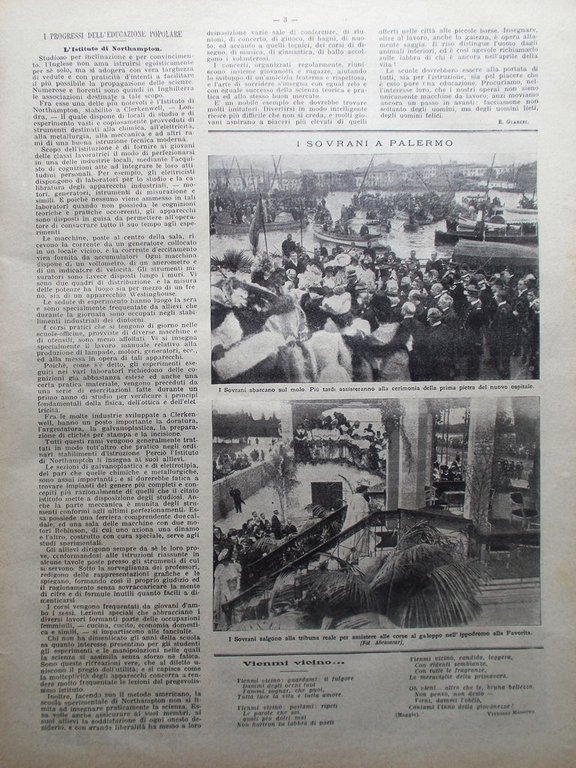 La Domenica del Corriere 27 Maggio 1906 Nietzche Comuni Vesuviani …