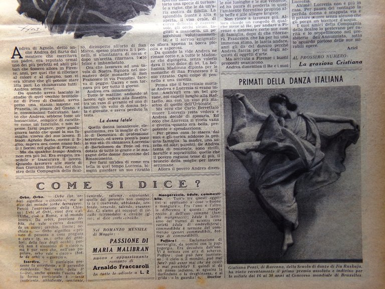 La Domenica del Corriere 27 Maggio 1939 Duce Piemonte Calcio …