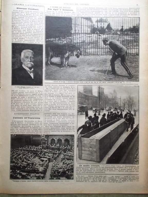La Domenica del Corriere 27 Marzo 1910 Heyse Candiani Pasqua … | Immagine Gallery 4