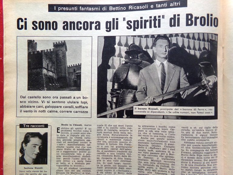 La Domenica del Corriere 27 Marzo 1966 Pentito Mafia Raia …