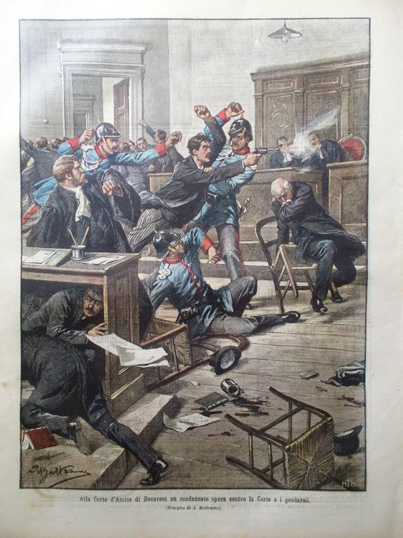 La Domenica del Corriere 27 Novembre 1904 Maratona Zanella Cascate …