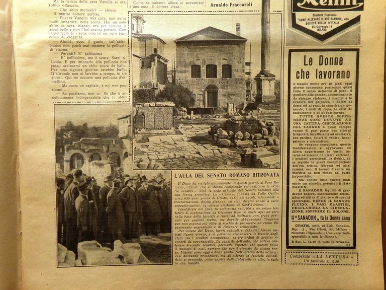 La Domenica del Corriere 27 Novembre 1932 Ponte sulla Laguna …