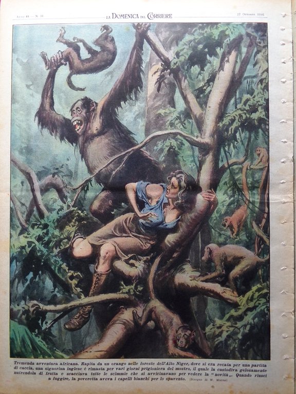 La Domenica del Corriere 27 Ottobre 1946 Goering India Deruta … | Immagine Gallery 7