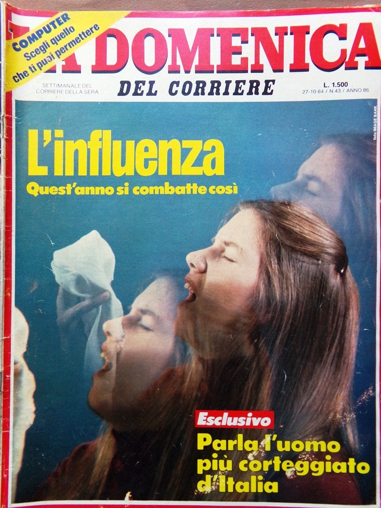 La Domenica del Corriere 27 Ottobre 1984 Diana Krusciov Minc …