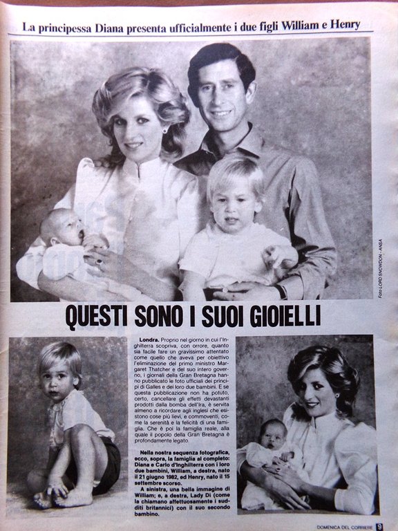 La Domenica del Corriere 27 Ottobre 1984 Diana Krusciov Minc …