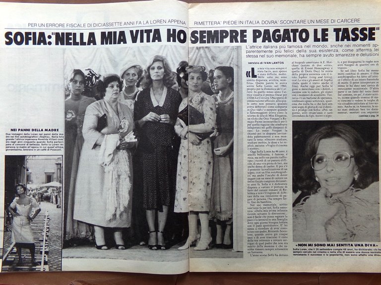 La Domenica del Corriere 27 Settembre 1980 Loren Thoni Peyrefitte …