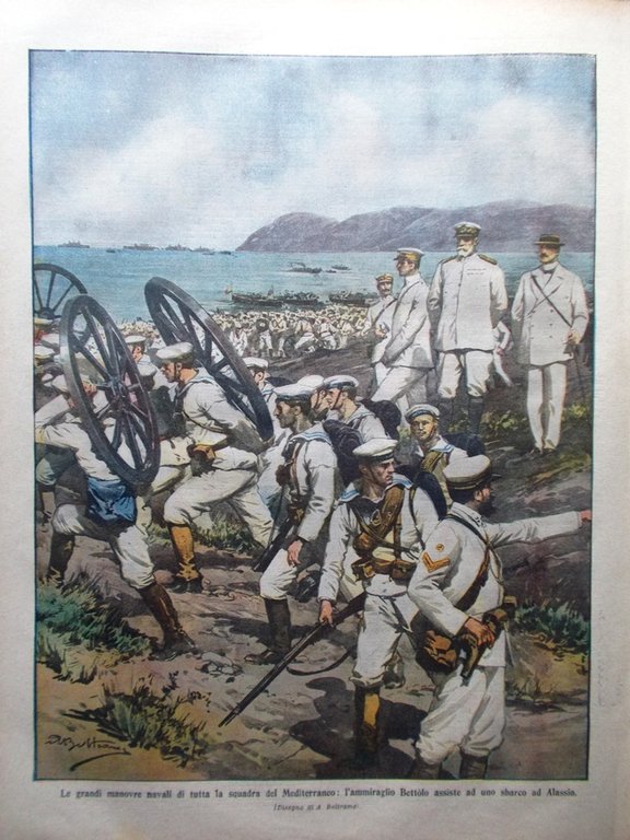 La Domenica del Corriere 28 Agosto 1910 Morte Florence Nightingale … | Immagine Gallery 3