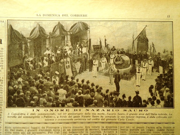 La Domenica del Corriere 28 Agosto 1932 Piccard Raffaello Vegetariani …