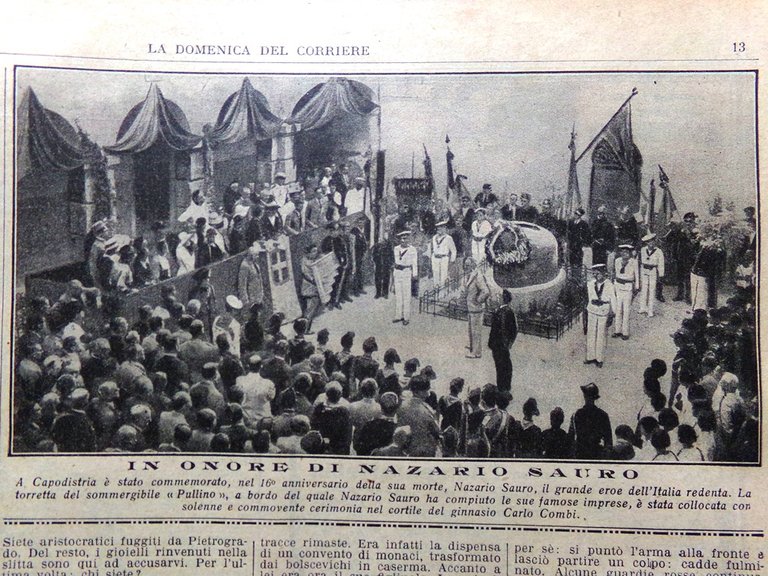 La Domenica del Corriere 28 Agosto 1932 Piccard Raffaello Vegetariani …