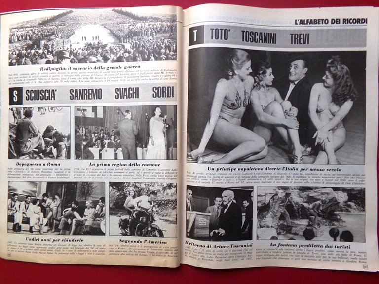 La Domenica del Corriere 28 Agosto 1975 Body Art Donaggio …