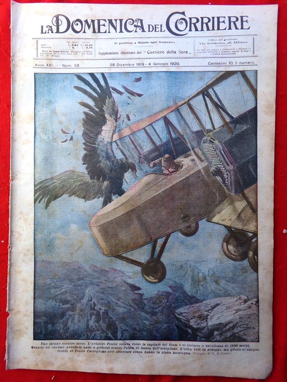 La Domenica del Corriere 28 Dicembre 1919 Ceppo Sforza Carpentier … | Immagine Gallery 1