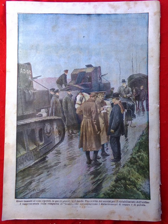 La Domenica del Corriere 28 Dicembre 1919 Ceppo Sforza Carpentier …