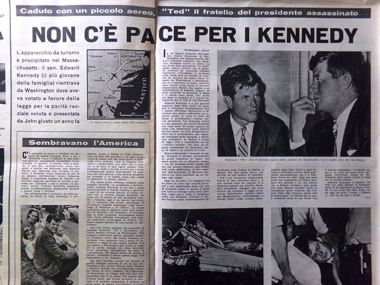 La Domenica del Corriere 28 Giugno 1964 Luna Kennedy Mummia … | Immagine Gallery 4