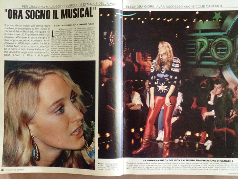 La Domenica del Corriere 28 Novembre 1981 Mina Eva Braun …