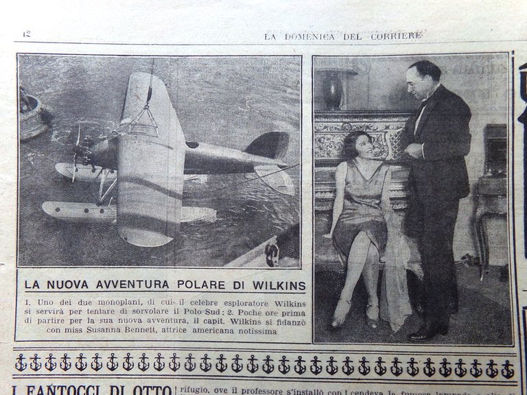 La Domenica del Corriere 28 Ottobre 1928 De Pinedo Chichibu …