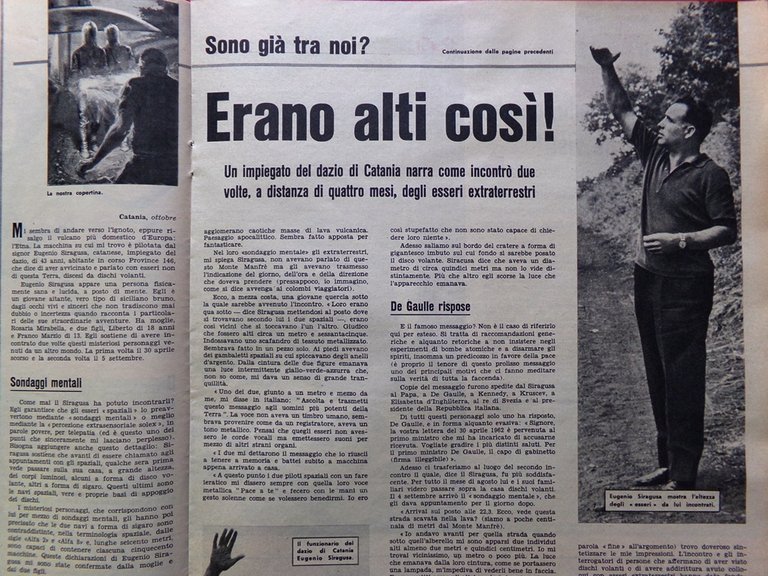 La Domenica del Corriere 28 Ottobre 1962 Alieni Gardini Brumel … | Immagine Gallery 4