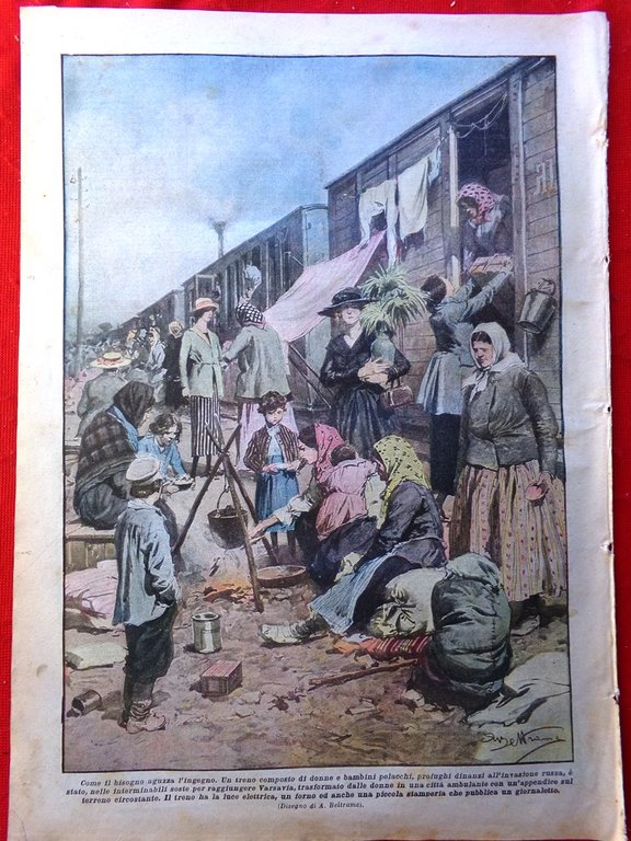 La Domenica del Corriere 29 Agosto 1920 Olimpiadi Anversa Frigerio …