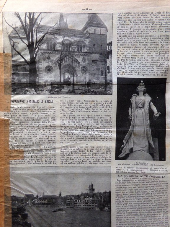 La Domenica del Corriere 29 Aprile 1900 Medina Napoli Rovereto …