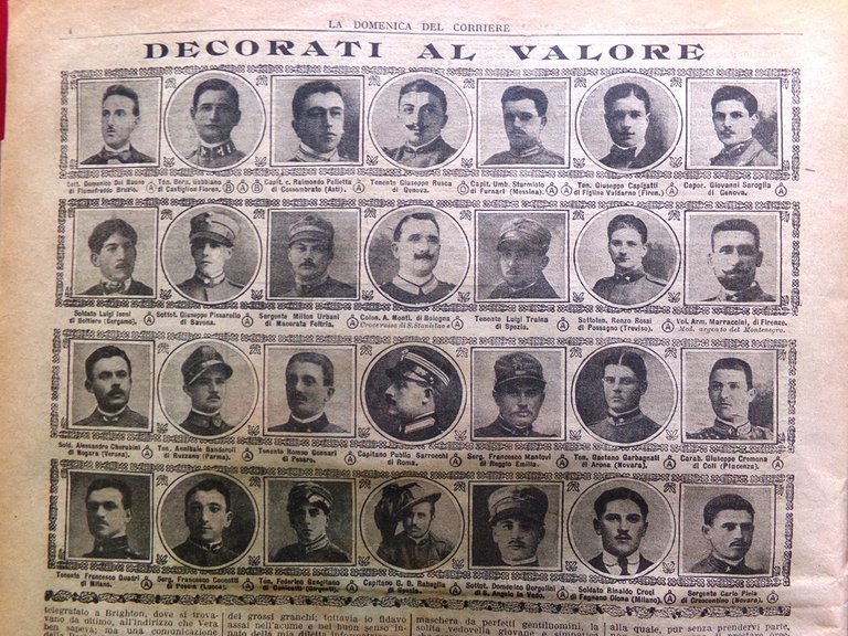 La Domenica del Corriere 29 Aprile 1917 WW1 Rivoluzione Russa …