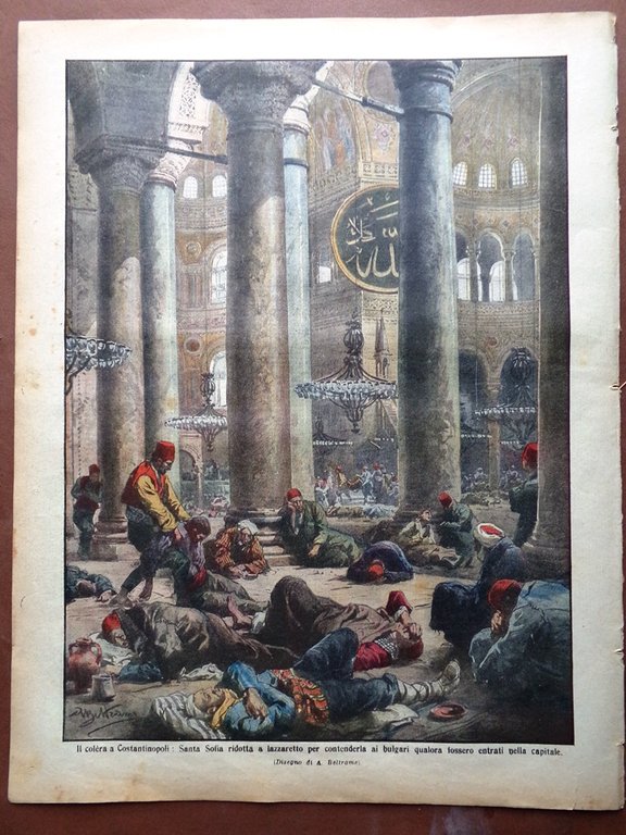 La Domenica del Corriere 29 Dicembre 1912 Reclame Delatour Betlemme …