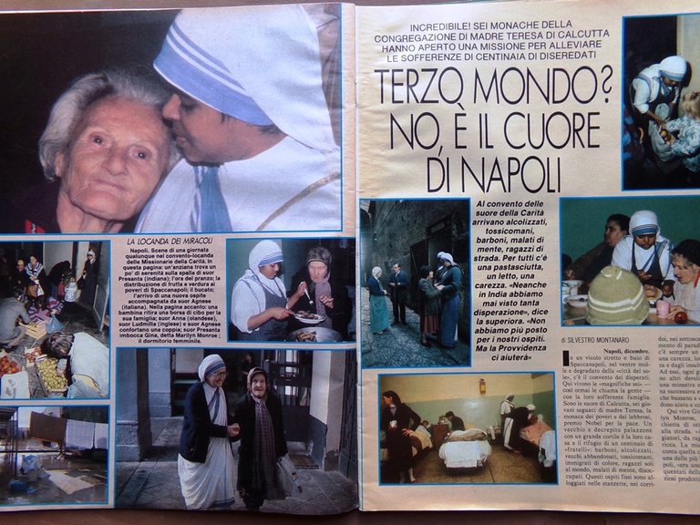 La Domenica del Corriere 29 Dicembre 1988 Cagliostro Madre Teresa …