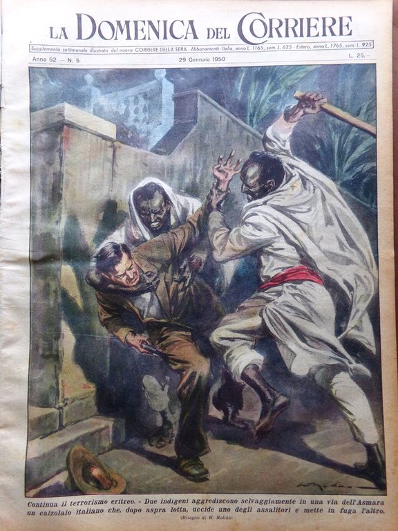 La Domenica del Corriere 29 Gennaio 1950 Superstiti Norimberga Price … | Immagine Gallery 1