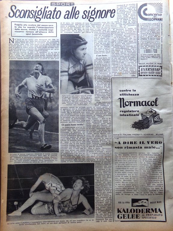 La Domenica del Corriere 29 Gennaio 1950 Superstiti Norimberga Price …