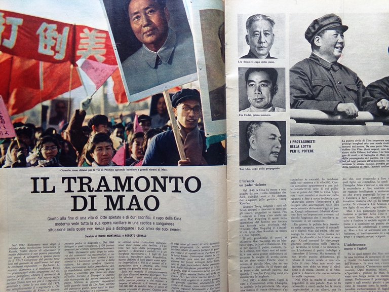 La Domenica del Corriere 29 Gennaio 1967 Mao Tse-Tung Churchill …