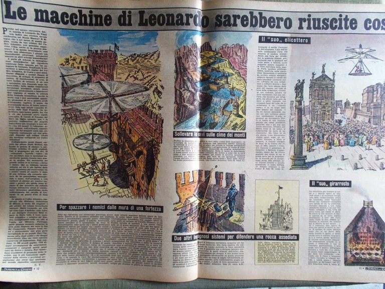 La Domenica del Corriere 29 Giugno 1952 Musco Fagioli Macchine … | Immagine Gallery 4