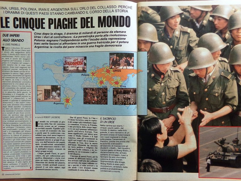 La Domenica del Corriere 29 Giugno 1989 Kay Kent Trapani …