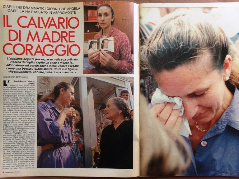 La Domenica del Corriere 29 Giugno 1989 Kay Kent Trapani …