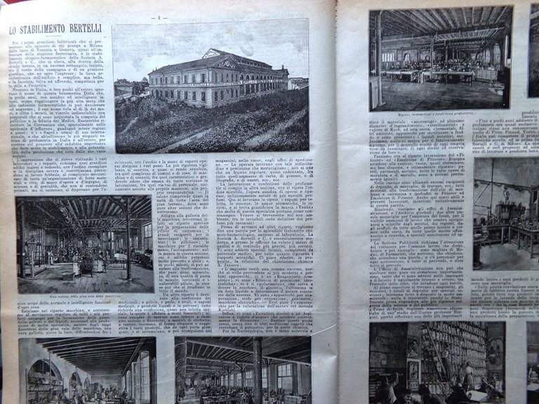 La Domenica del Corriere 29 Luglio 1900 Bertelli Garioni Sweney …