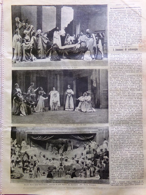 La Domenica del Corriere 29 Luglio 1906 Dreyfus Honduras Autoscopia …