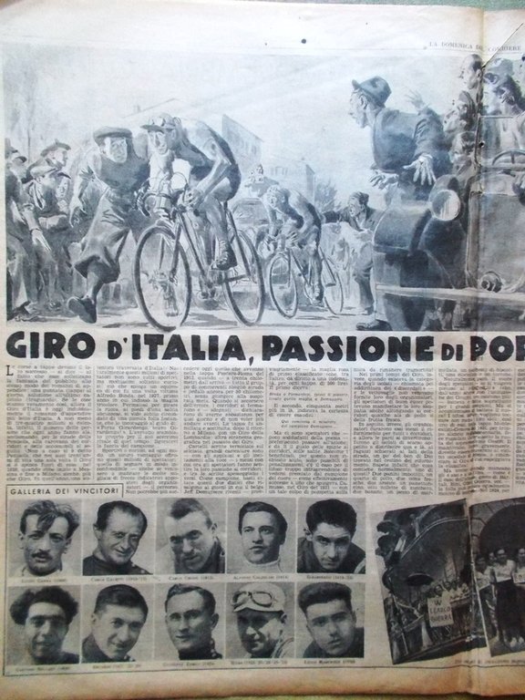 La Domenica del Corriere 29 Maggio 1938 Oro Transvaal Vincitori … | Immagine Gallery 4