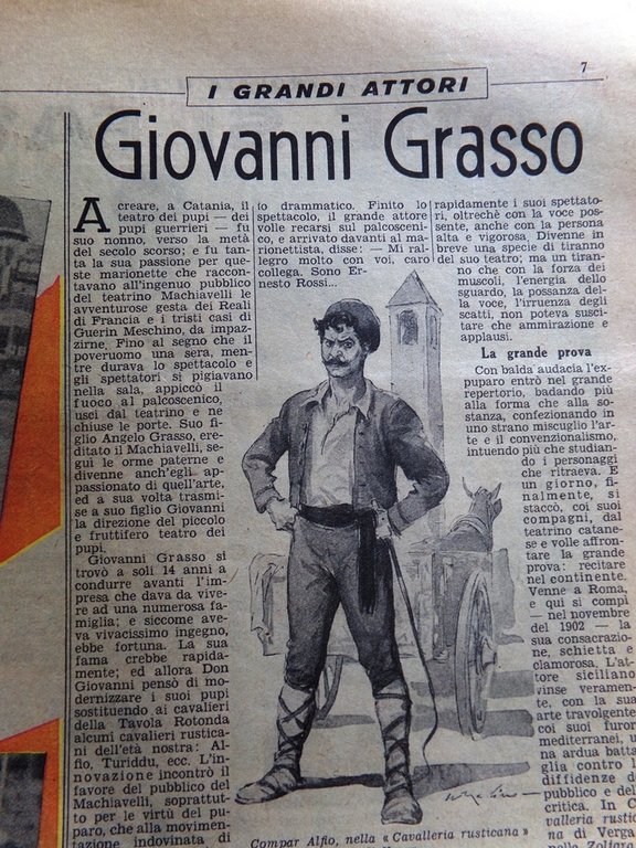La Domenica del Corriere 29 Marzo 1942 WW2 Calcutta Marte …