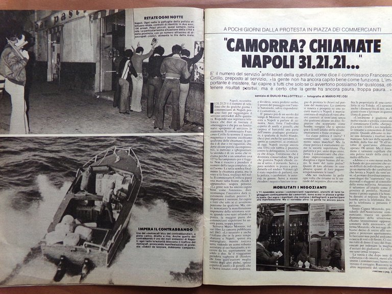 La Domenica del Corriere 29 Novembre 1980 Paolo Rossi McQueen …