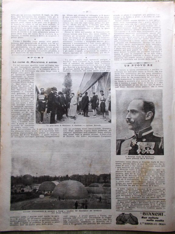 La Domenica del Corriere 29 Ottobre 1905 Galleria del Sempione …