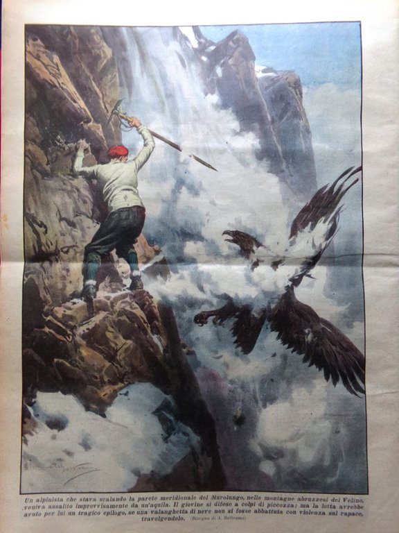 La Domenica del Corriere 3 Aprile 1932 Borsa Milano Jamara …